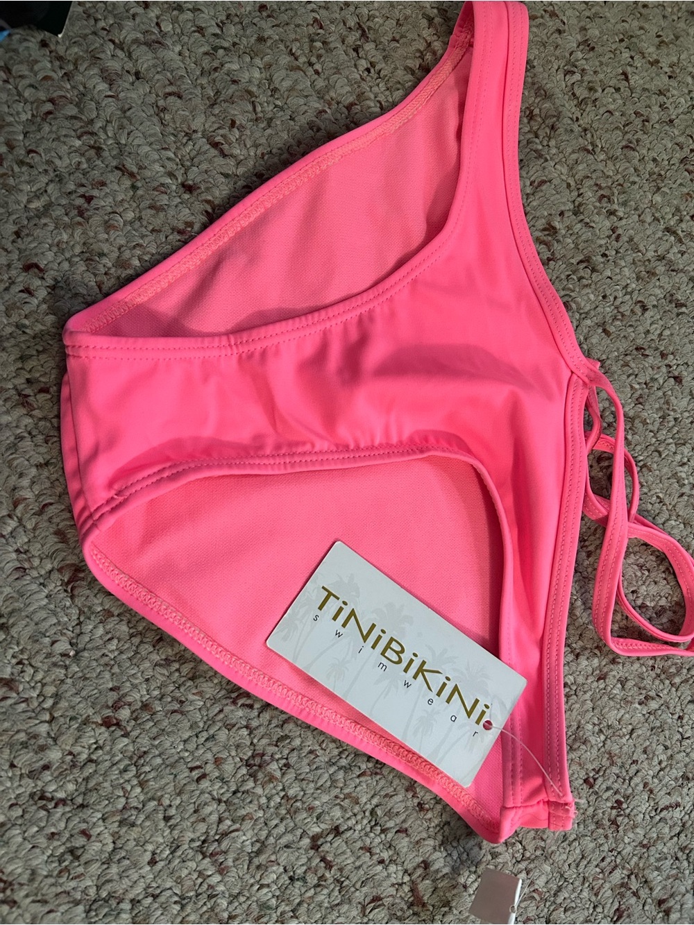 TiniBikini Women’s Neon Pink bikini bottoms